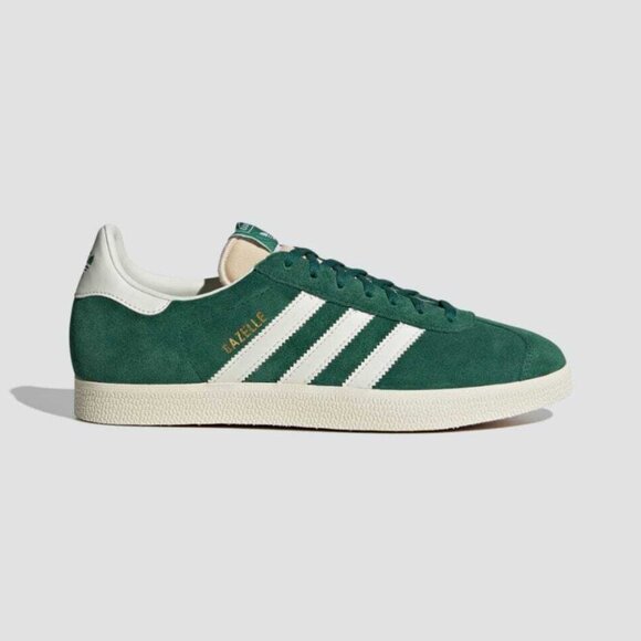 adidas Originals GAZELLE Dark Green Off White Cream White - Picture 8 of 8